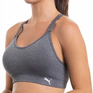 Puma Racerback Adjustable Straps Sports Bra